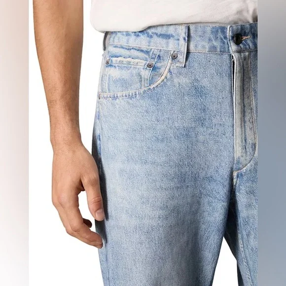 rag & bone Fit 4 Miramar Relaxed Fit Blue Jeans Cotton Denim 29 33 Men’s NWT - Picture 7 of 8